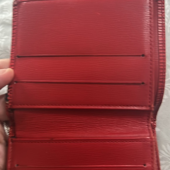Louis Vuitton LV Red Epi Wallet - Picture 10 of 15